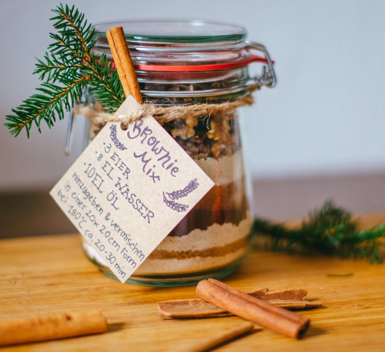 &#8222;DIY in a jar&#8220; Browniemischung